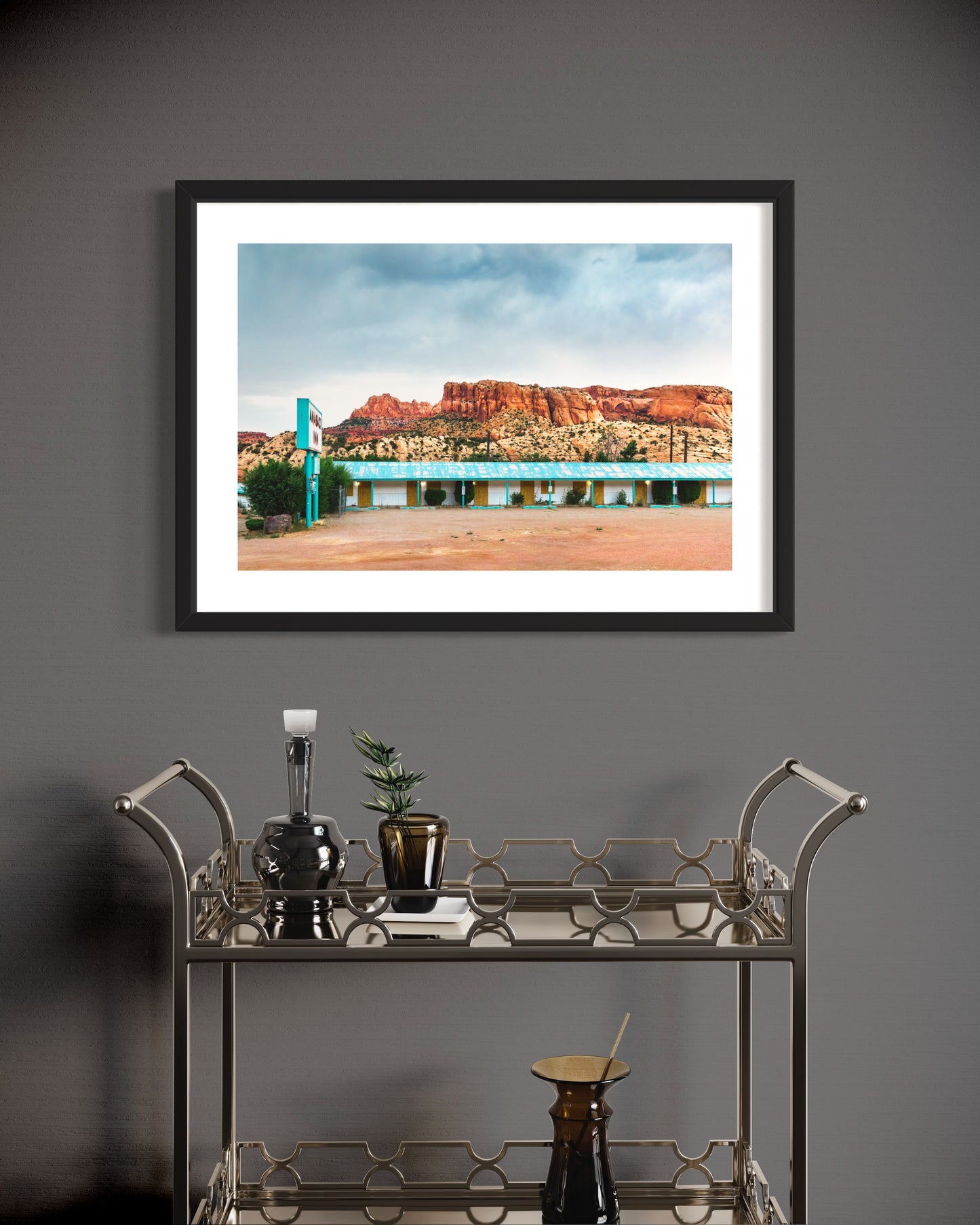 Original work "The Anasazi Inn", framed and print-only options
