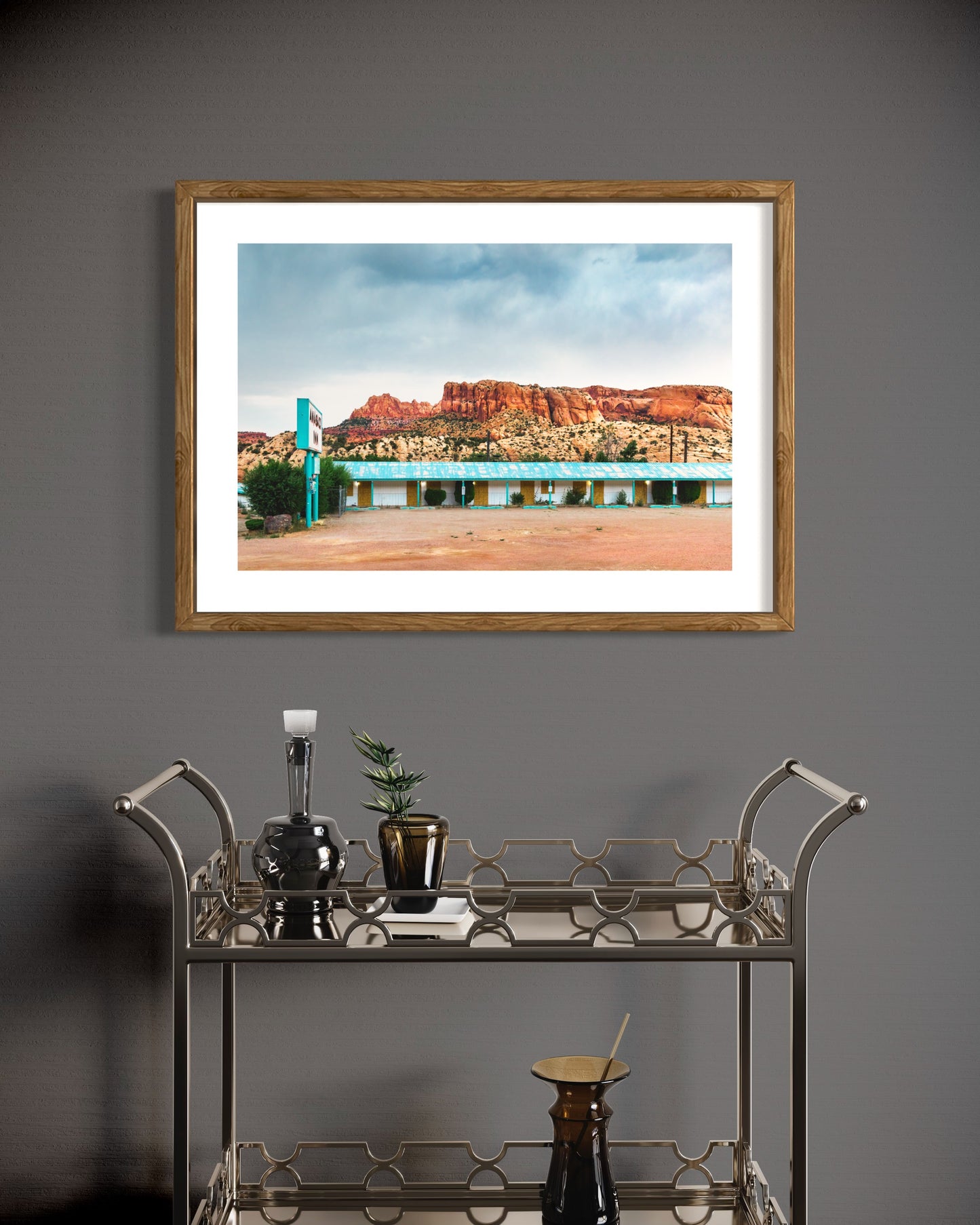 Original work "The Anasazi Inn", framed and print-only options