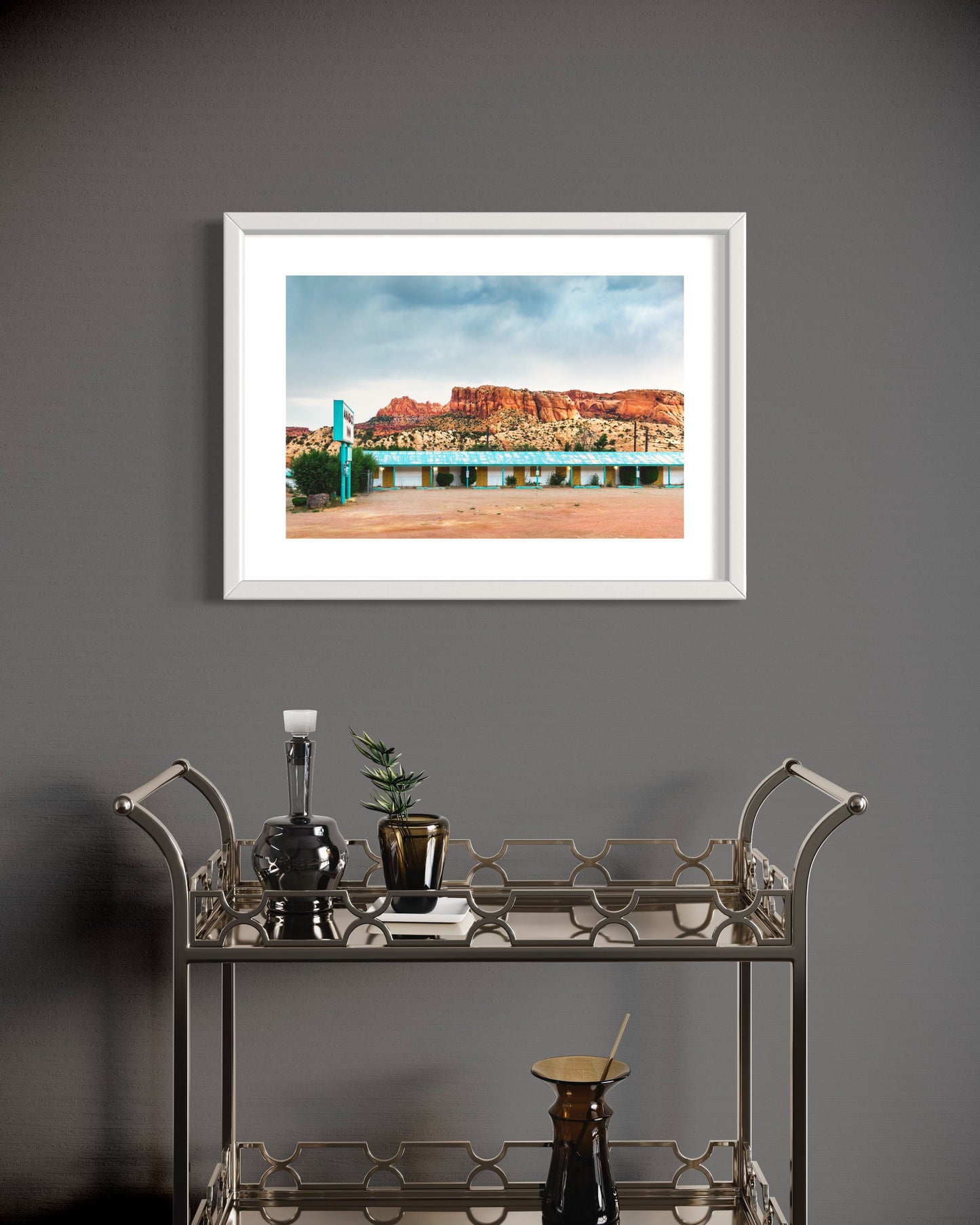 Original work "The Anasazi Inn", framed and print-only options