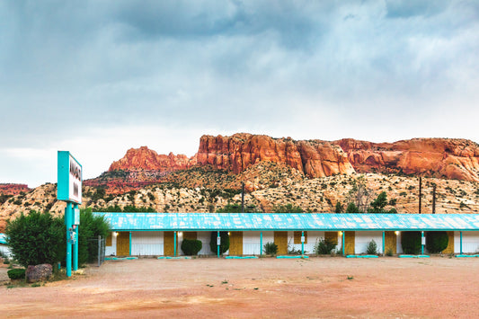 Original work "The Anasazi Inn", framed and print-only options