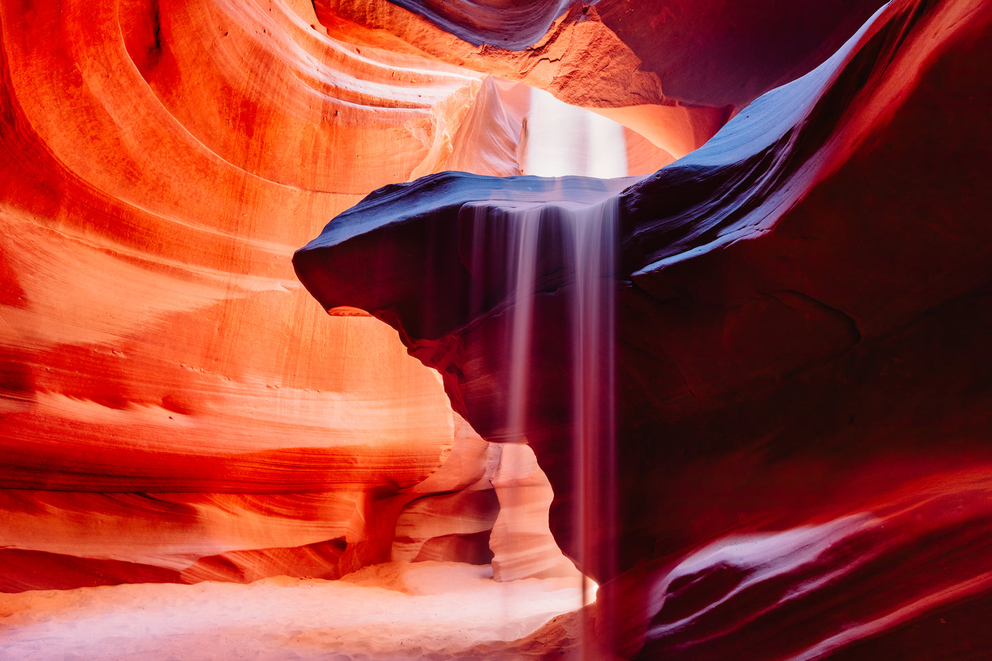 Original work "Antelope Canyon The Fall", framed and print-only options