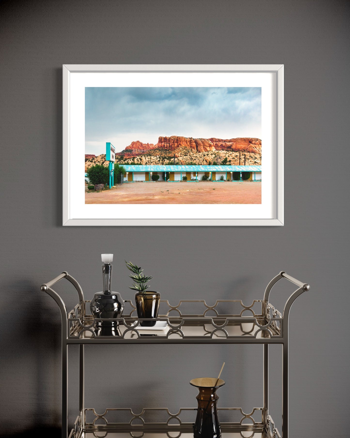 Original work "The Anasazi Inn", framed and print-only options