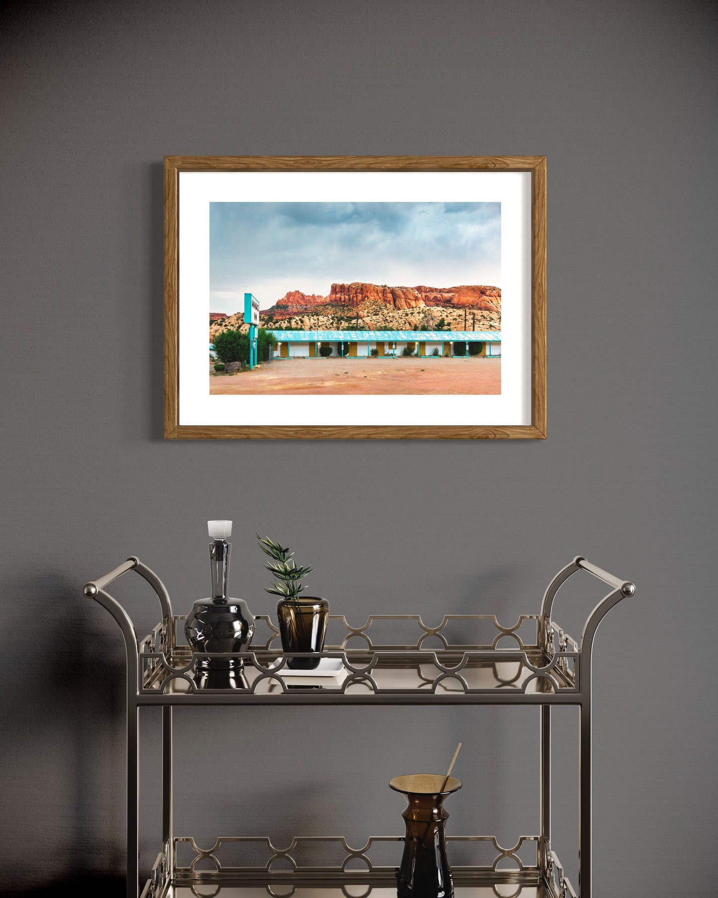 Original work "The Anasazi Inn", framed and print-only options