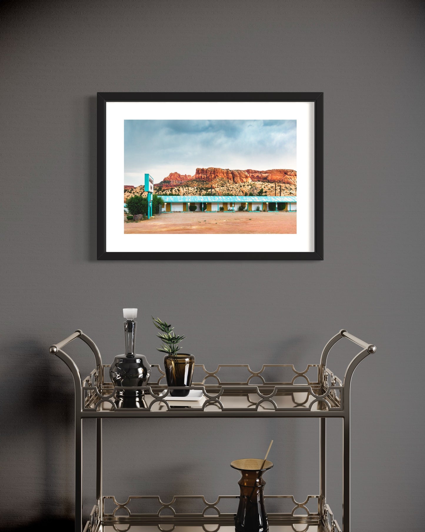 Original work "The Anasazi Inn", framed and print-only options